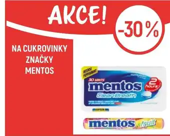Globus Na cukrovinky značky mentos nabídka