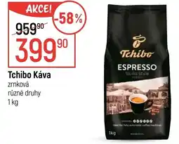 Globus Tchibo Káva zrnková nabídka