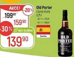 Globus Old Porter nabídka