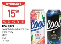 Globus Cool 0,0% nealkoholické ochucené pivo nabídka