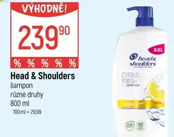 Globus Head & Shoulders Šampon nabídka