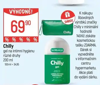 Globus Chilly gel na intimní hygienu nabídka