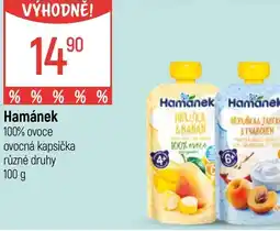 Globus Hamánek 100% ovoce ovocná kapsička nabídka