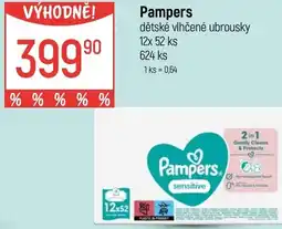 Globus Pampers dětské vlhčené ubrousky nabídka