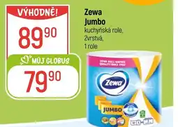 Globus Zewa Jumbo kuchyňská role, 2vrstvá nabídka