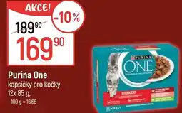 Globus Purina One kapsičky pro kočky nabídka