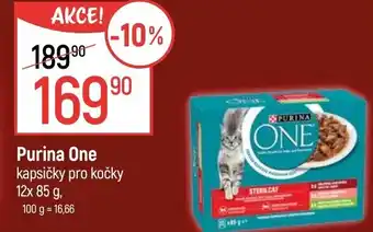 Globus Purina One kapsičky pro kočky nabídka