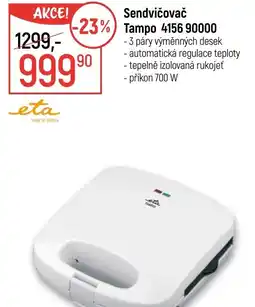 Globus Sendvičovač Tampo 4156 90000 nabídka