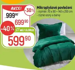 Globus Mikroplyšové povlečení nabídka
