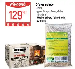 Globus Dřevní pelety nabídka