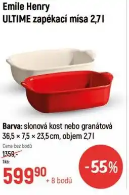 Globus Emile Henry ULTIME zapékací mísa 2,7L nabídka
