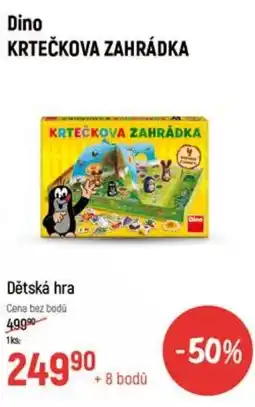 Globus Dino KRTEČKOVA ZAHRÁDKA nabídka