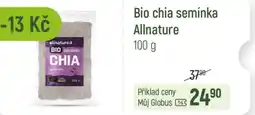 Globus Bio chia semínka Allnature nabídka