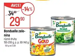 Globus Bonduelle zelenina nabídka