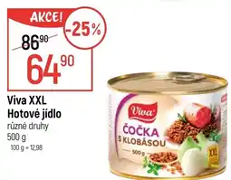 Globus Viva XXL Hotové jídlo nabídka