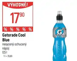 Globus Gatorade Cool Blue nesycený ochucený nápoj nabídka