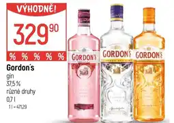 Globus Gordon's gin 37,5% nabídka