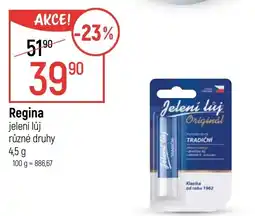 Globus Regina jelení lůj nabídka