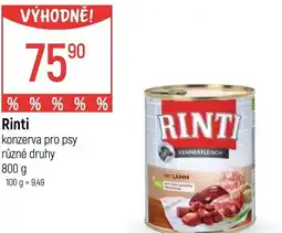 Globus Rinti konzerva pro psy nabídka