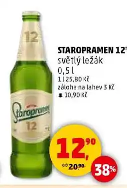 Penny Market Staropramen 12 světlý ležák nabídka