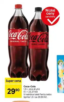 Tesco Coca-cola zero nabídka