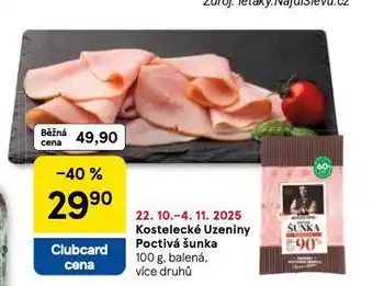 Kostelecké uzeniny poctivá šunka