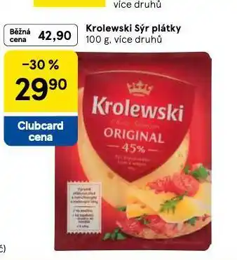 Krolewski sýr plátky