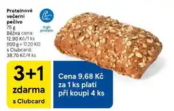 Tesco Proteinové večerní pečivo nabídka