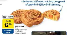 Tesco Dýňový šnek nabídka