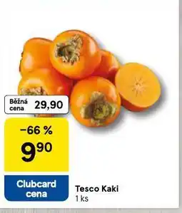 Tesco Kaki nabídka