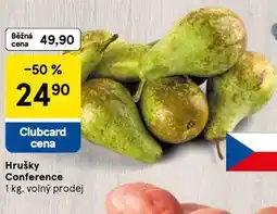 Tesco Hrušky conference nabídka