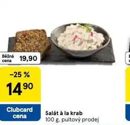 Tesco Salát á la krab nabídka