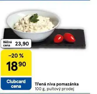 Tesco Třená niva pomazánka nabídka