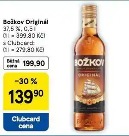 Tesco Božkov originál nabídka
