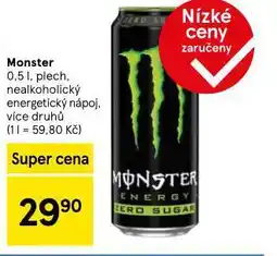 Tesco Monster nabídka