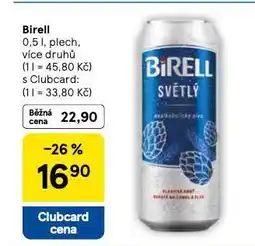 Tesco Birell nabídka