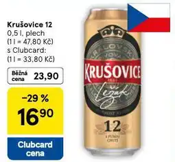 Tesco Krušovice 12 nabídka