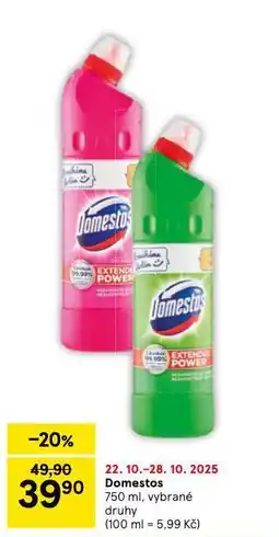 Tesco Domestos nabídka