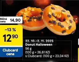 Tesco Dunut halloween nabídka