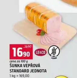 Terno Šunka vepřová standart jednota 100 g nabídka