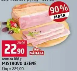 Terno Mistrovo uzené 100g nabídka
