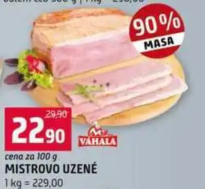 Terno Mistrovo uzené 100g nabídka