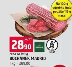 Terno Bochánek Madrid 100g nabídka
