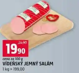 Terno Vídeňský jemný salám 100g nabídka