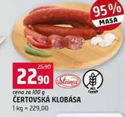 Terno Čertovská klobása 100g nabídka