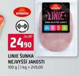 Terno Linie šunka nejvyšší jakosti 100g nabídka