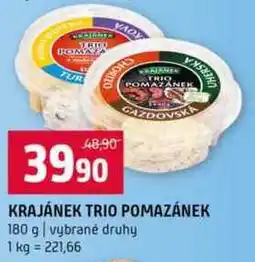 Terno Krajánek trio pomazánek 180g nabídka