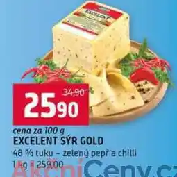 Terno Excelent sýr gold 100g nabídka
