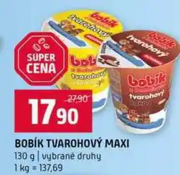 Terno Bobík tvarohový maxi 130g nabídka