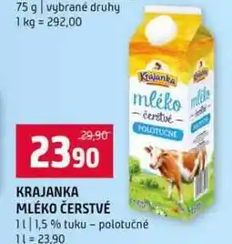 Terno Krajanka mlého čerstvé 1l nabídka